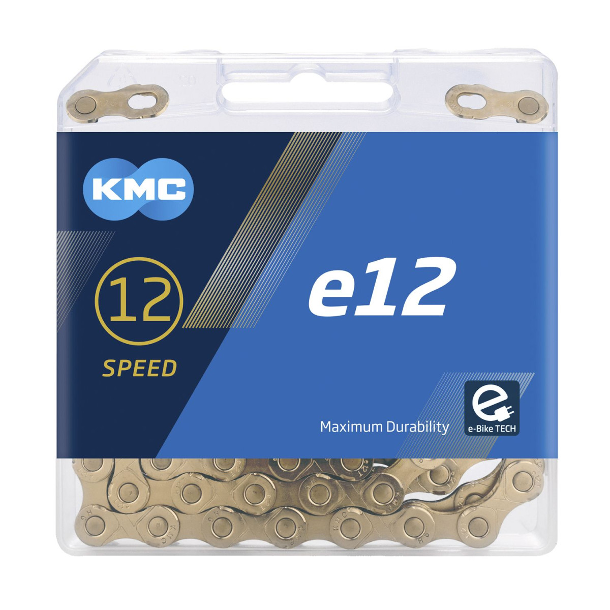 KMC e12 Ti-N Gold ķēde | 12-speed | Gold