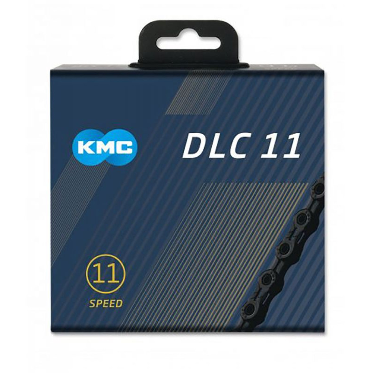 KMC DLC11 ķēde | 11 ātrumu | Melna 