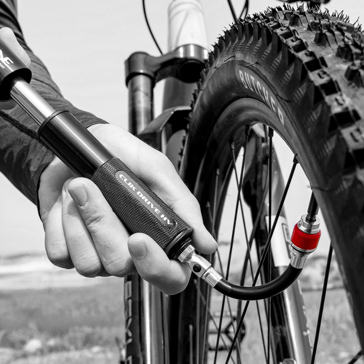 Lezyne ABS Flex šļūtene ar CLIK uzgali