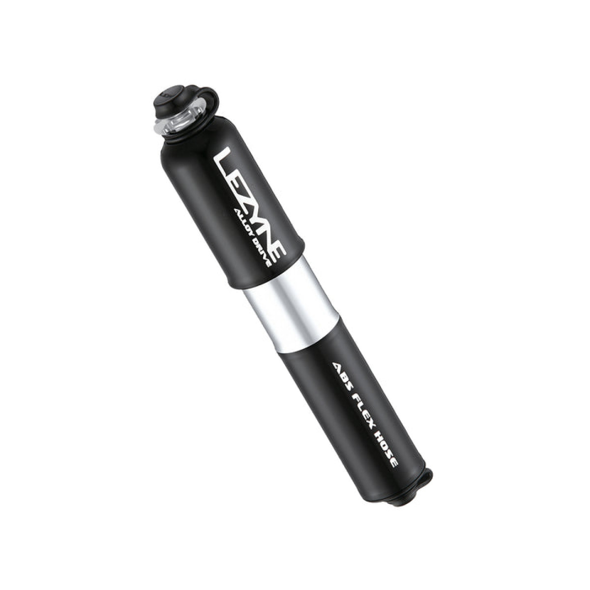 Lezyne Alloy Drive mazais mini pumpis | Melns spīdums