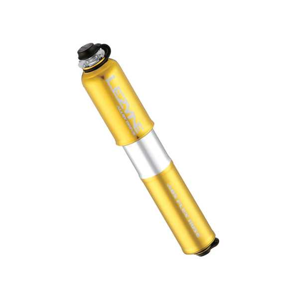 Lezyne Alloy Drive mazais minipumpis | Spīdīgi zelta krāsā