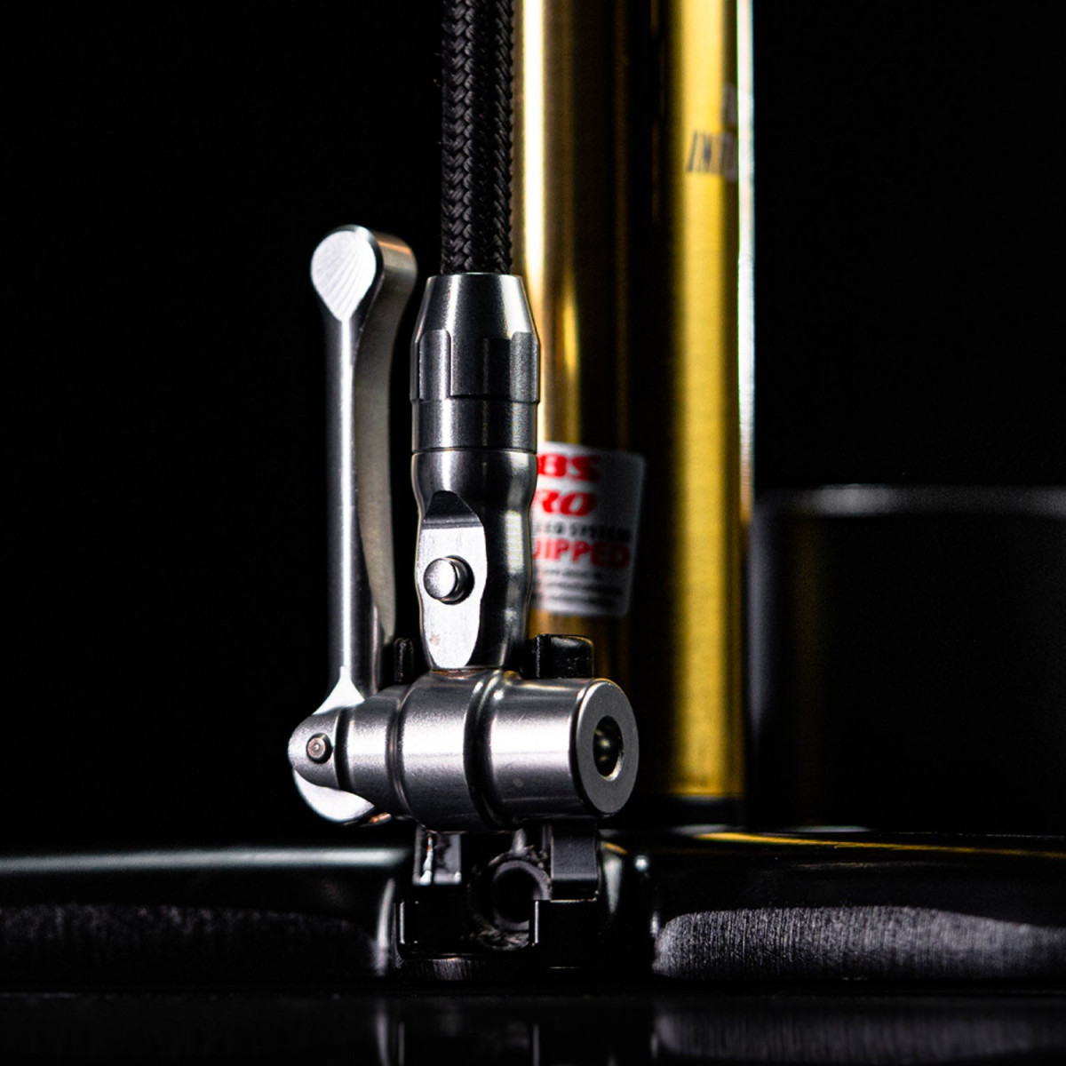 Lezyne Alloy HV Digital Drive 3.5 grīdas pumpis | 18K Gold