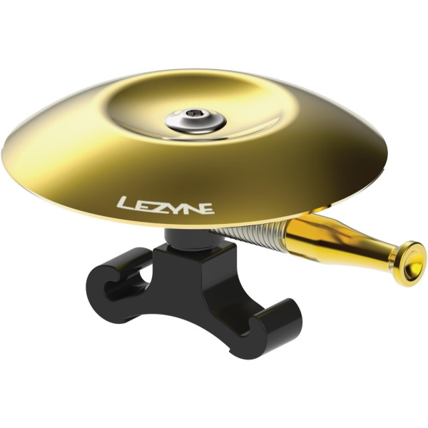 Lezyne Classic sekls misiņa velosipēdu zvans | Melns - zelta