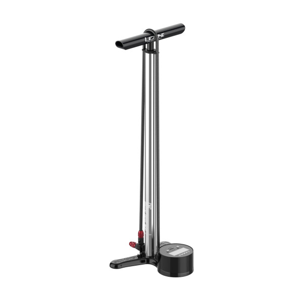 Lezyne CNC Digital Drive 3.5 grīdas pumpis | Gloss Silver