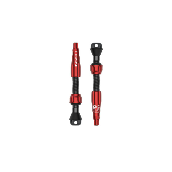 Lezyne CNC TLR PRO vārstu komplekts | 44 mm | Red
