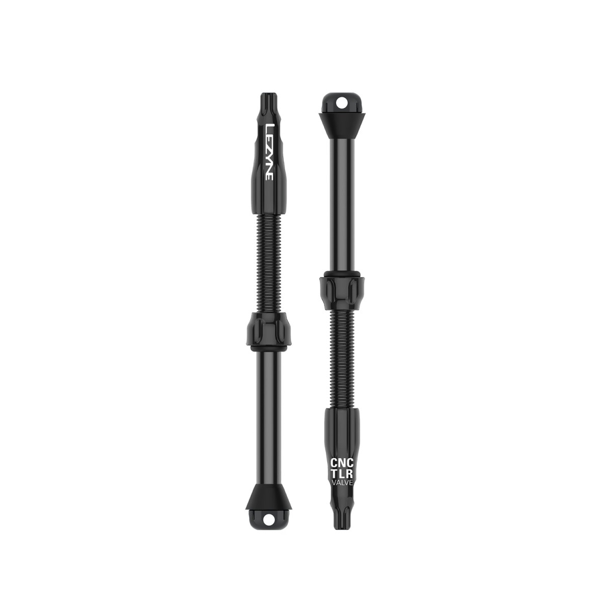 Lezyne CNC TLR PRO vārstu komplekts | 80 mm | Black