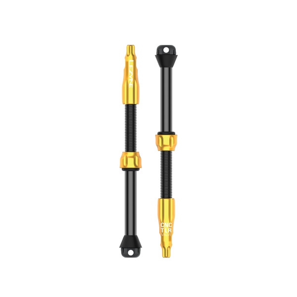 Lezyne CNC TLR PRO vārstu komplekts | 80 mm | Gold