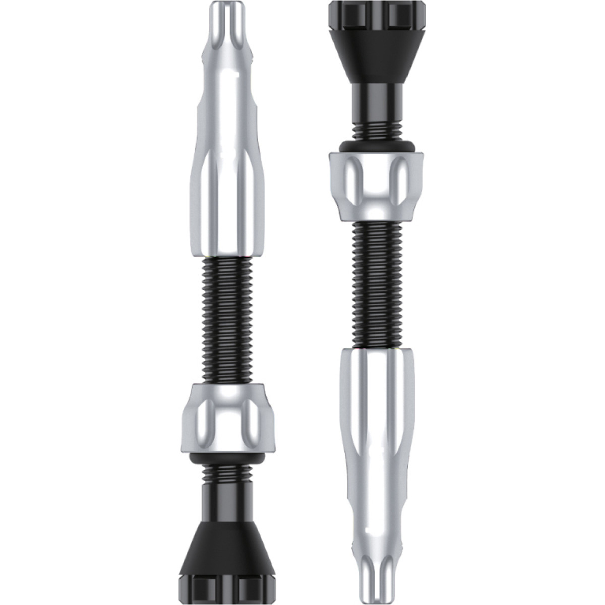 Lezyne CNC TLR bezkameru ventiļu komplekts 44 mm | Sudrabs