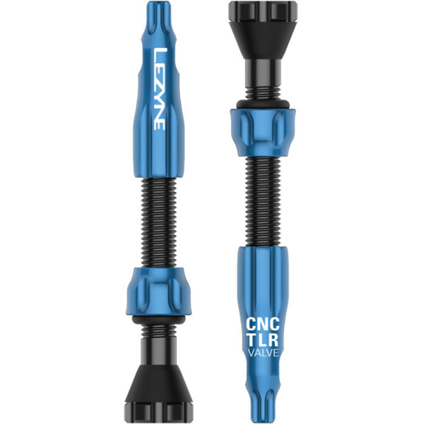 Lezyne CNC TLR bezkameru ventiļu komplekts 44 mm | Zils