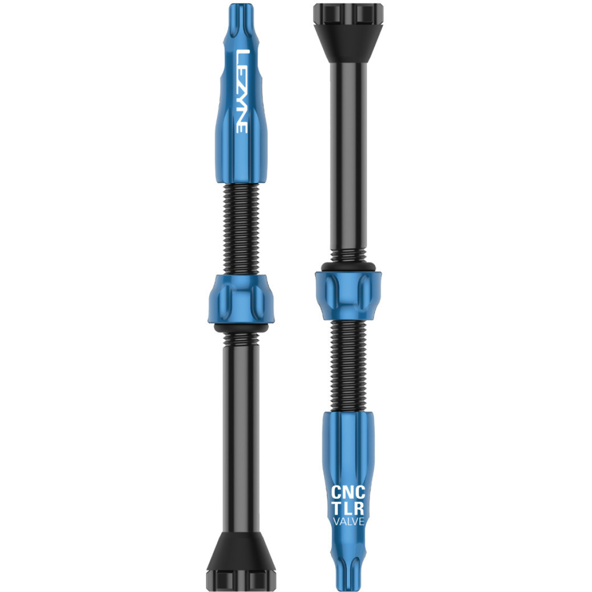 Lezyne CNC TLR bezkameru ventiļu komplekts 60 mm | Zils