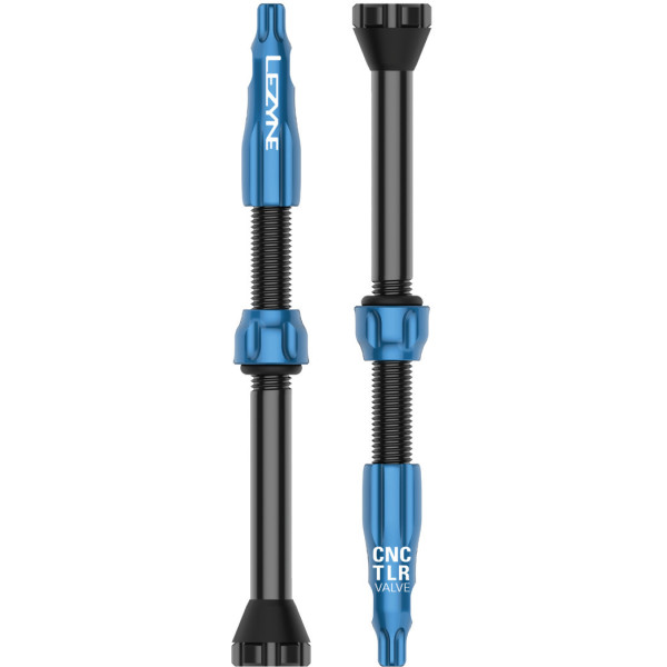 Lezyne CNC TLR bezkameru ventiļu komplekts 60 mm | Zils