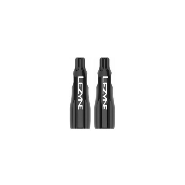 Lezyne CNC TLR vārstu vāciņi | Melni