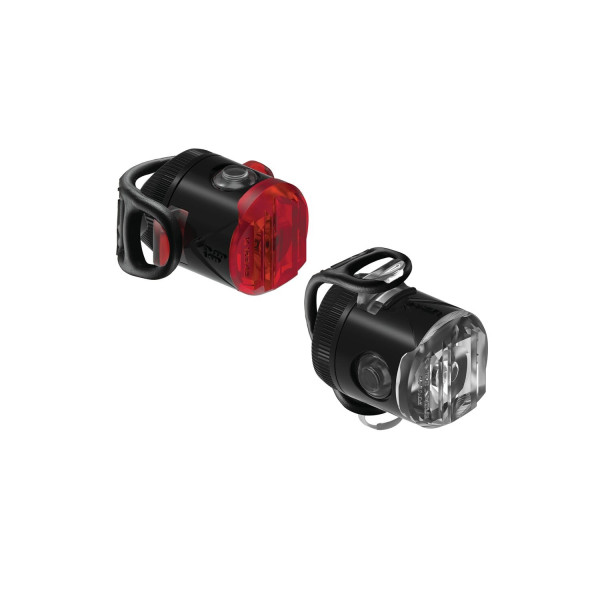 Lezyne Femto USB-C Drive velosipēdu lukturu komplekts Lezyne Femto USB-C Drive velosipēdu lukturu komplekts