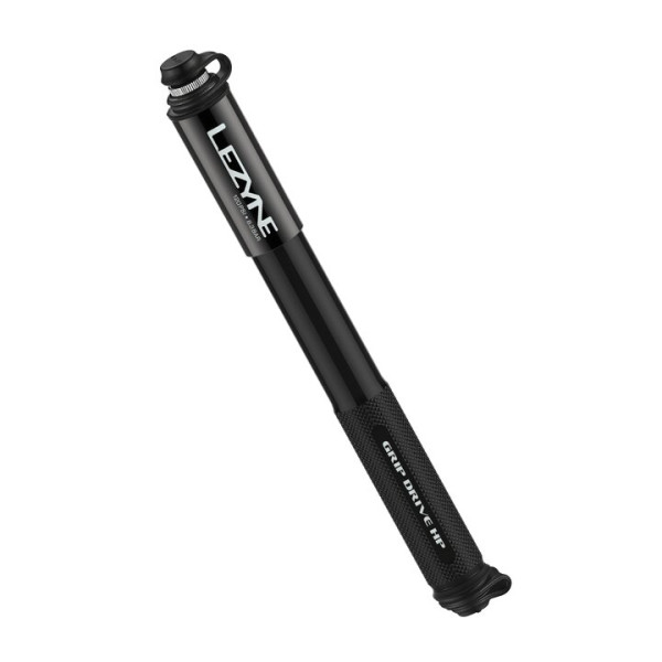 Lezyne Grip Drive HP vidējais mini pumpis | Melns