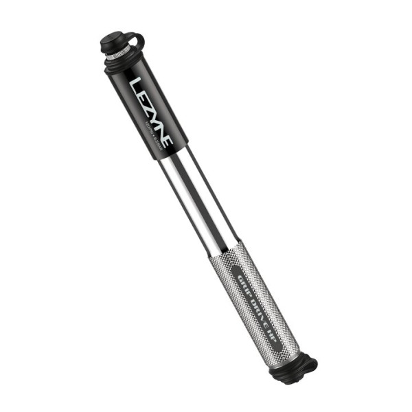 Lezyne Grip Drive HP vidējais mini pumpis | Sudraba krāsā