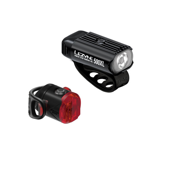 Lezyne Hecto Drive 500XL | Femto USB velosipēdu lukturu komplekts