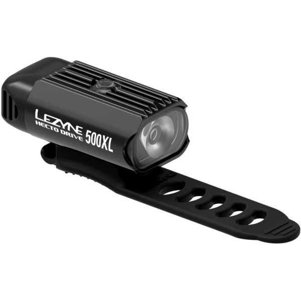Lezyne Hecto Drive 500XL priekšējais lukturis | Melns Lezyne Hecto Drive 500XL priekšējais lukturis | Melns