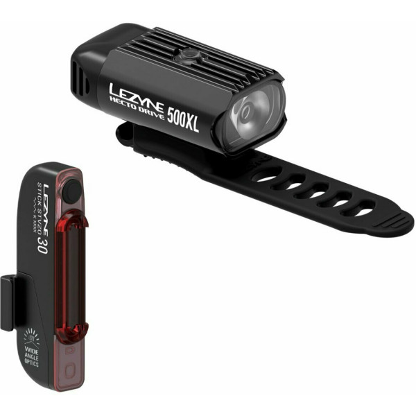 Lezyne Mini Drive 400XL + velosipēdu lukturu komplekts