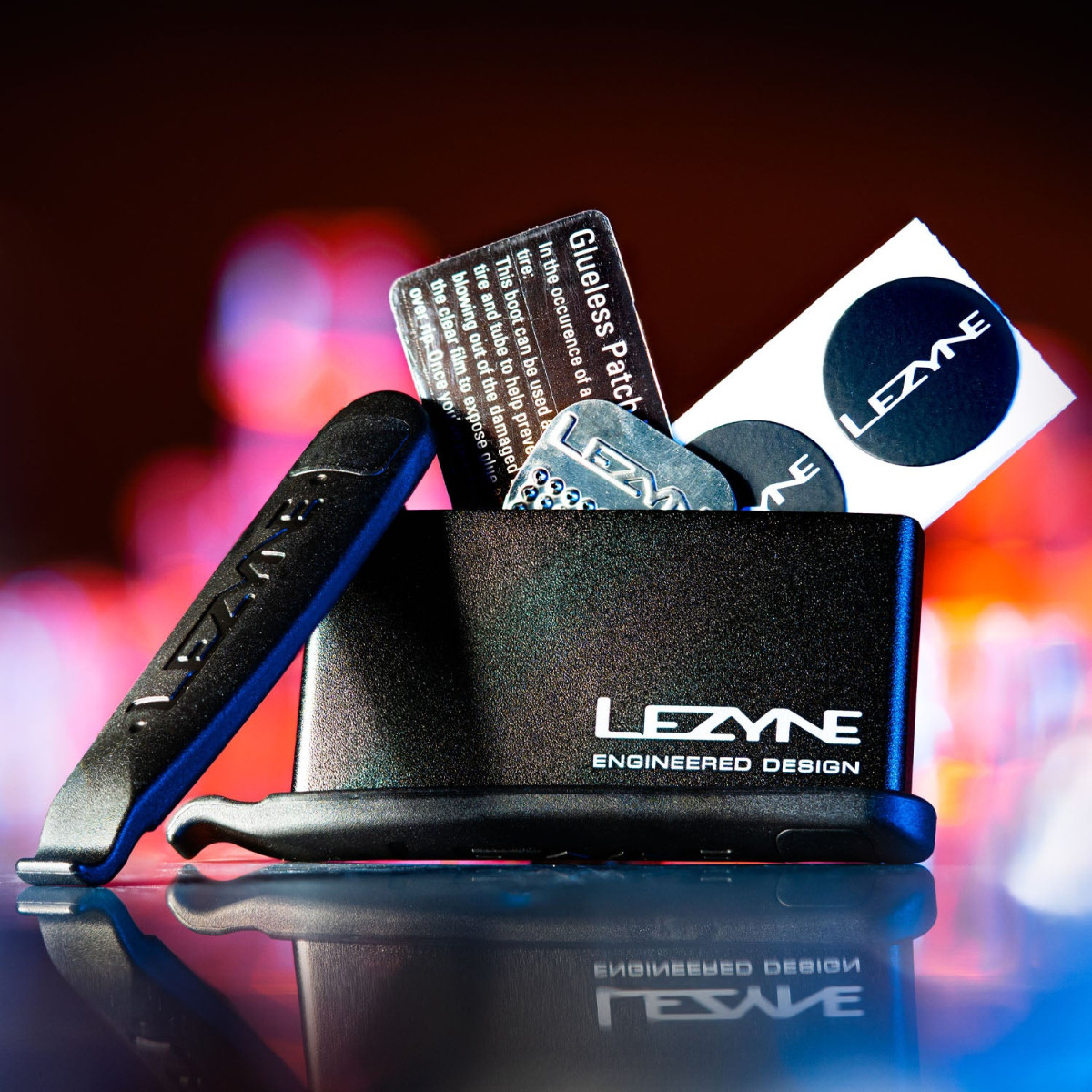 Lezyne kameras remonta komplekts | Sarkans