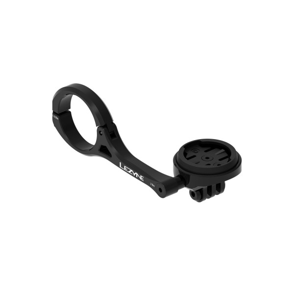 Lezyne datora turētājs | Garmin/Wahoo + GoPro | 31,8 mm Lezyne datora turētājs | Garmin/Wahoo + GoPro | 31,8 mm