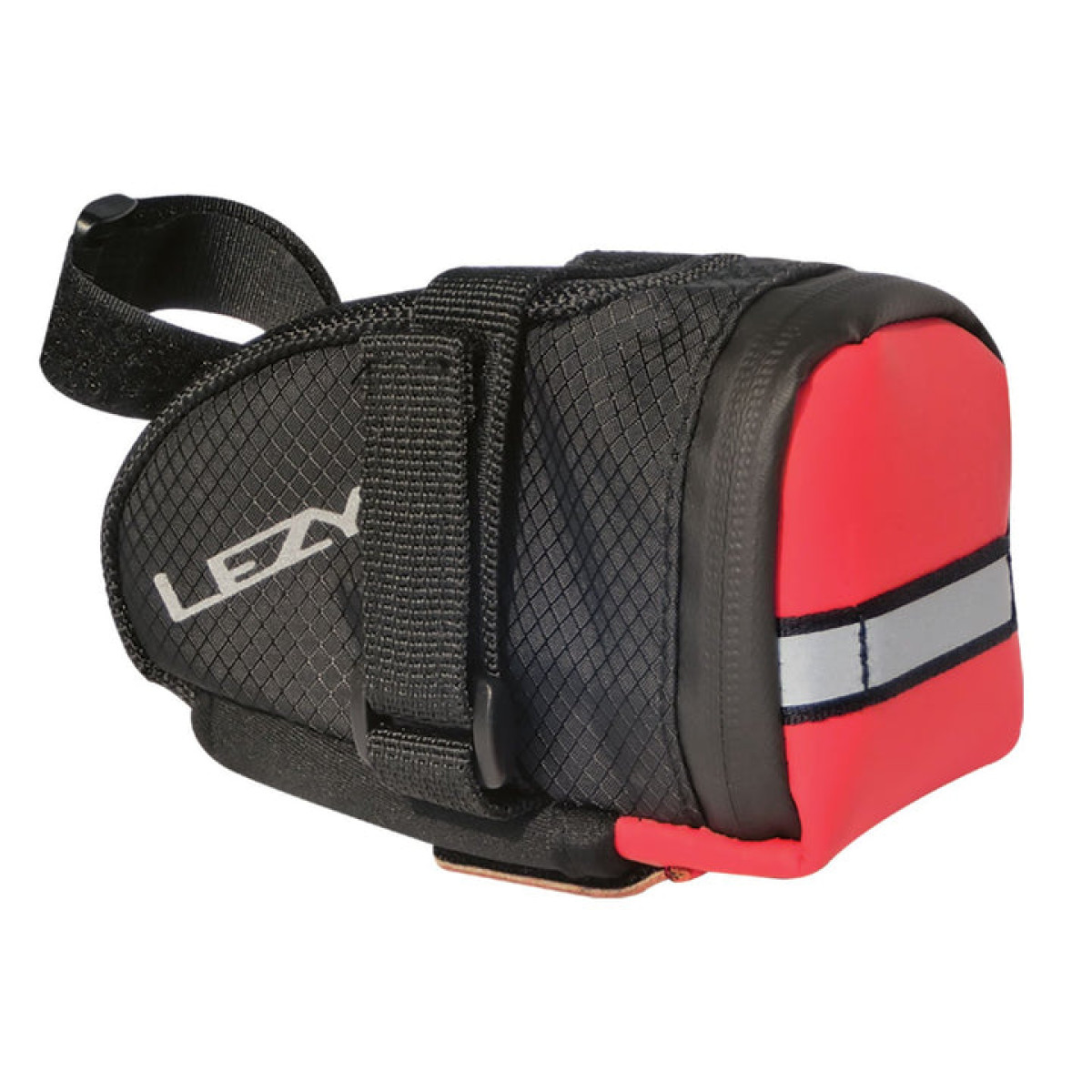 Lezyne M-Caddy sēdekļa soma - melna - sarkana | 0,4 L
