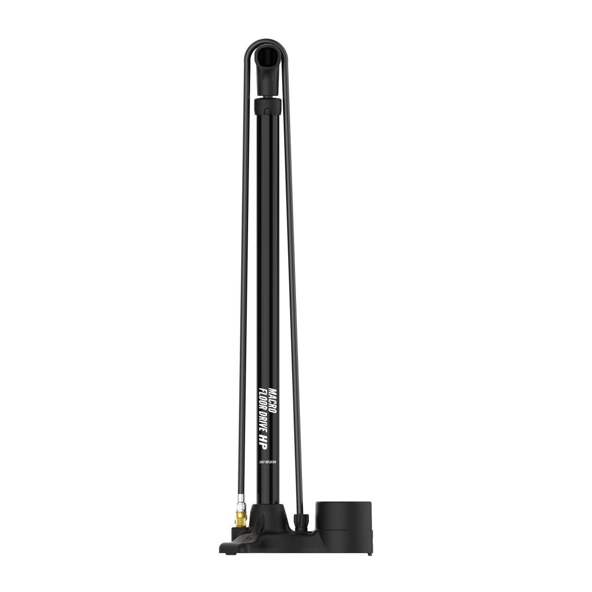 Lezyne Macro Floor Drive grīdas pumpis | ABS Flip Chuck | Black