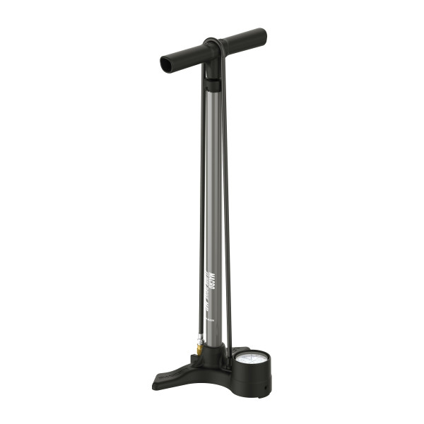 Lezyne Macro Floor Drive grīdas pumpis | ABS Flip Chuck | Grey
