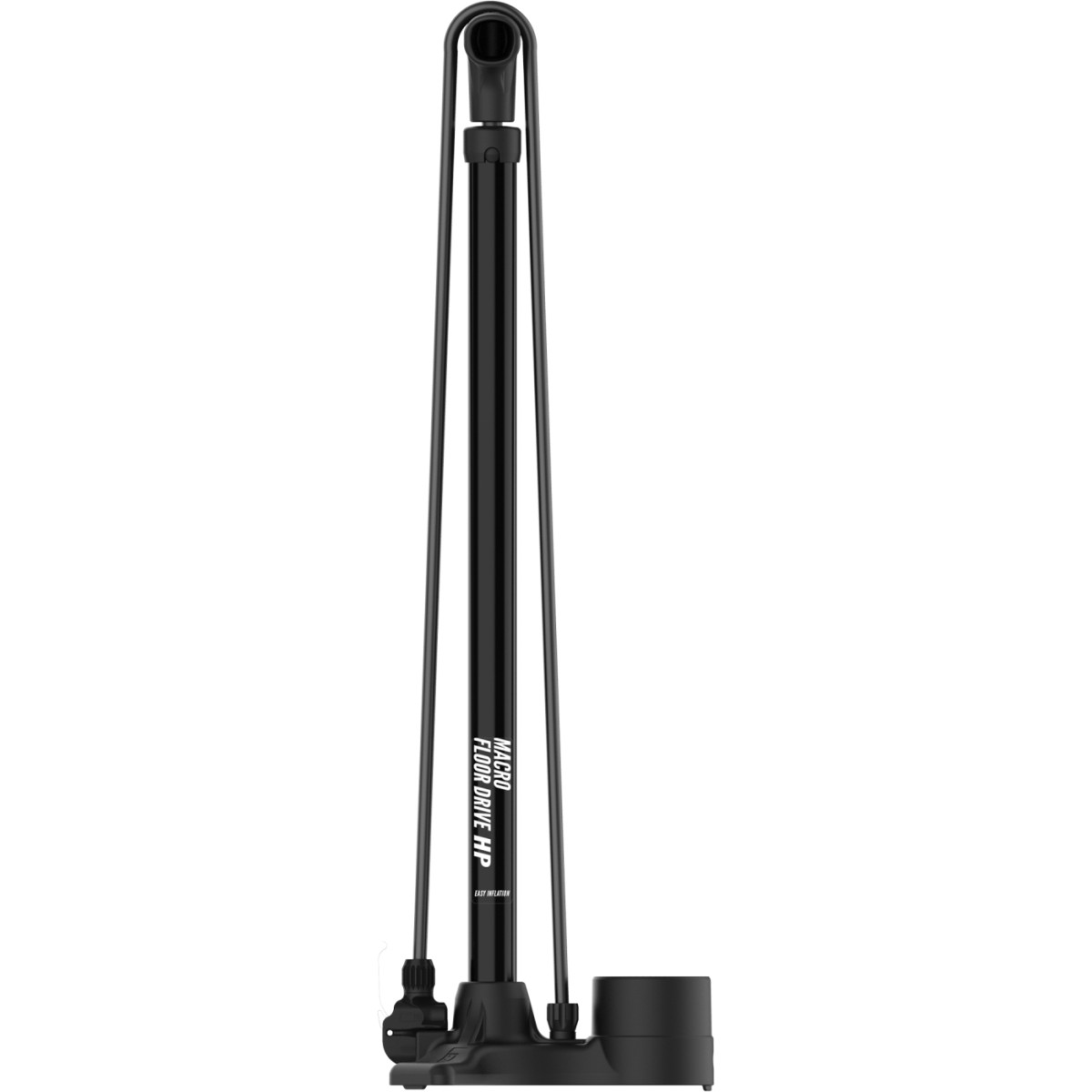 Lezyne Macro Floor Drive grīdas pumpis | Dual Valve | Black