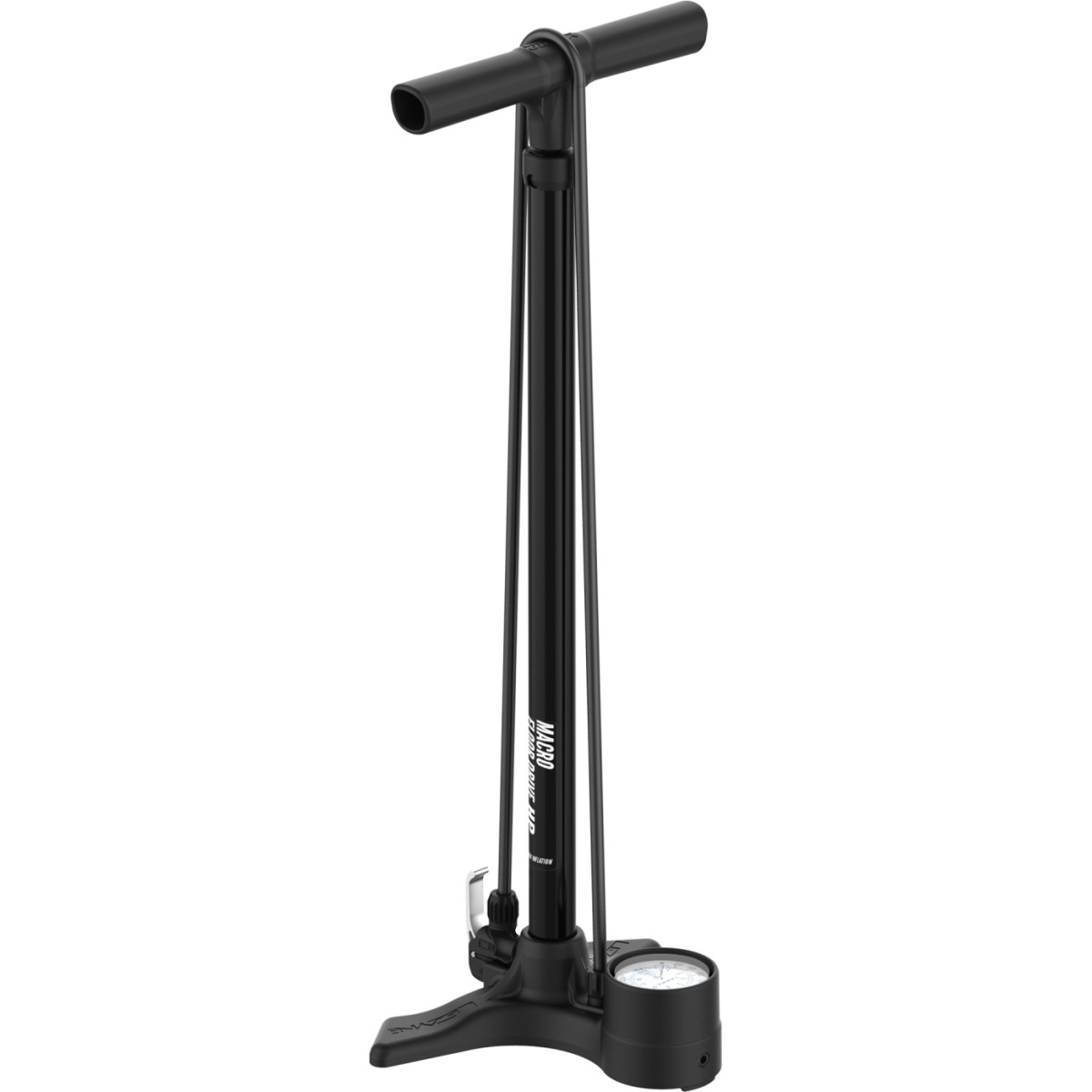 Lezyne Macro Floor Drive grīdas pumpis | Dual Valve | Black