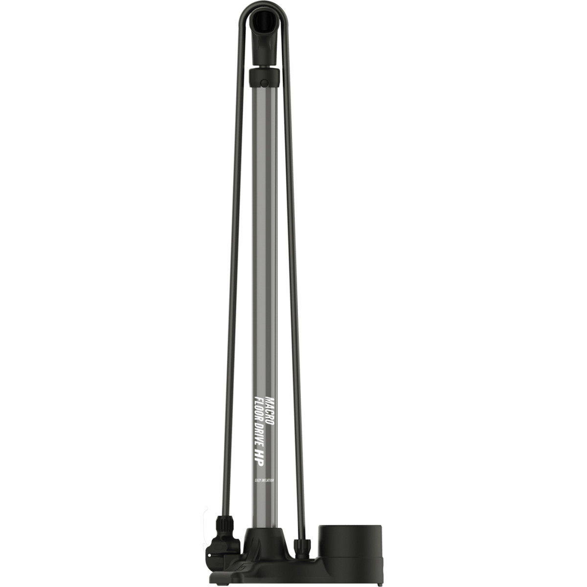 Lezyne Macro Floor Drive grīdas pumpis | Dual Valve | Grey