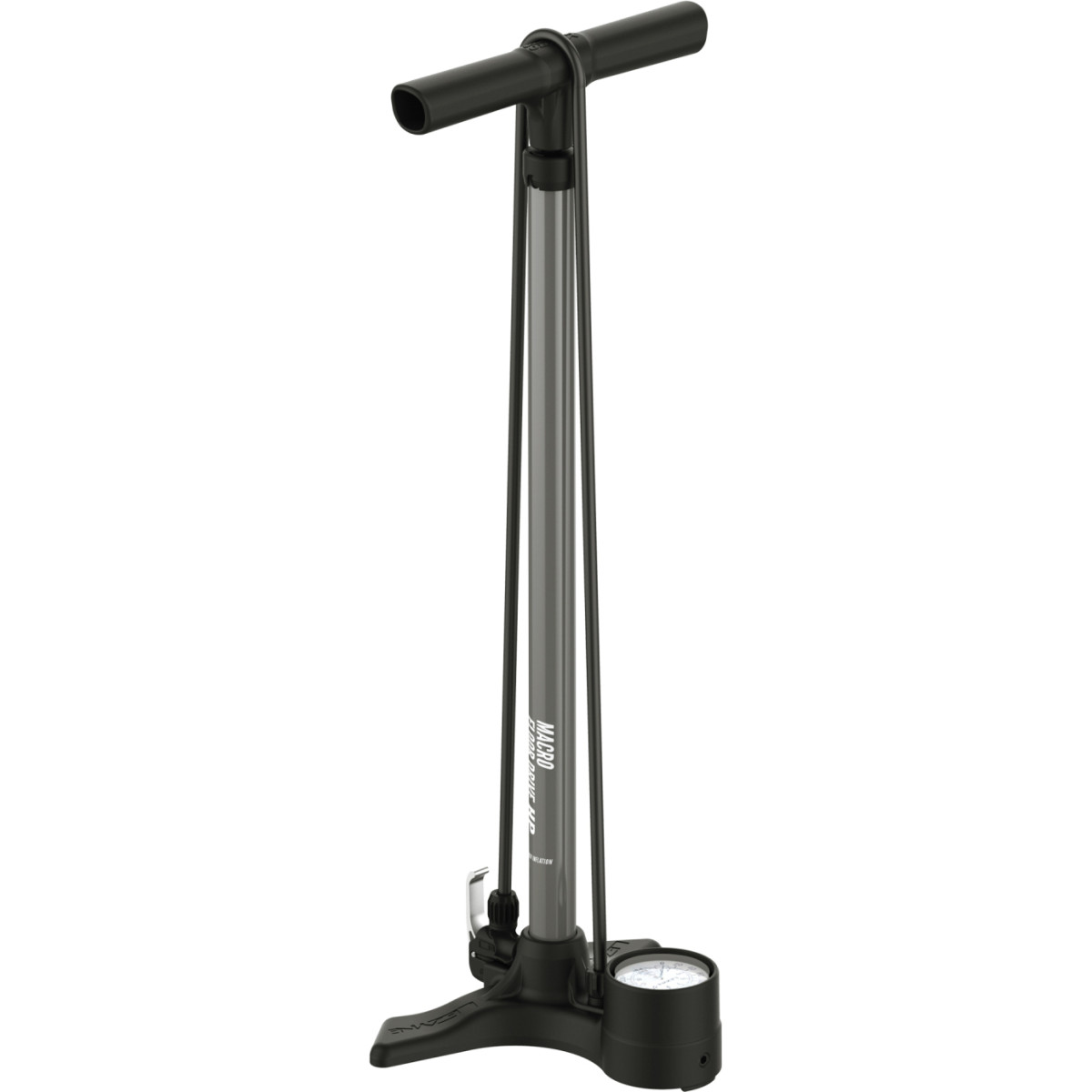 Lezyne Macro Floor Drive grīdas pumpis | Dual Valve | Grey