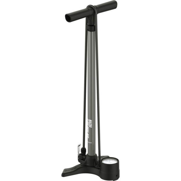 Lezyne Macro Floor Drive grīdas pumpis | Dual Valve | Grey