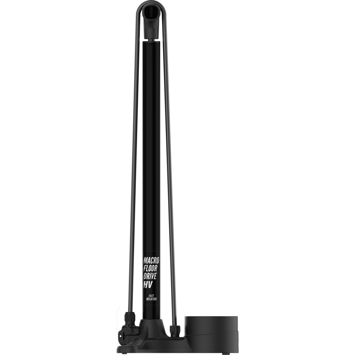 Lezyne Macro HV Floor Drive DV grīdas pumpis | Matt  Black
