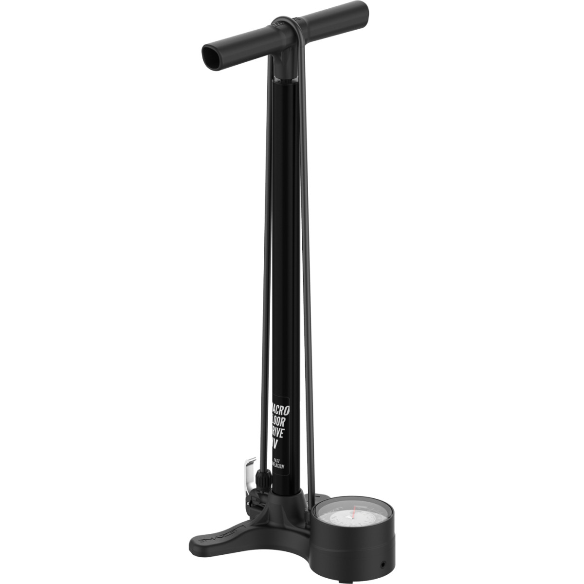 Lezyne Macro HV Floor Drive DV grīdas pumpis | Matt  Black