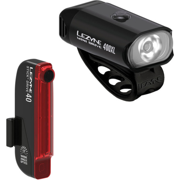 Lezyne Hecto Drive 500XL / Stick+ velosipēdu lukturu komplekts Lezyne Hecto Drive 500XL / Stick+ velosipēdu lukturu komplekts