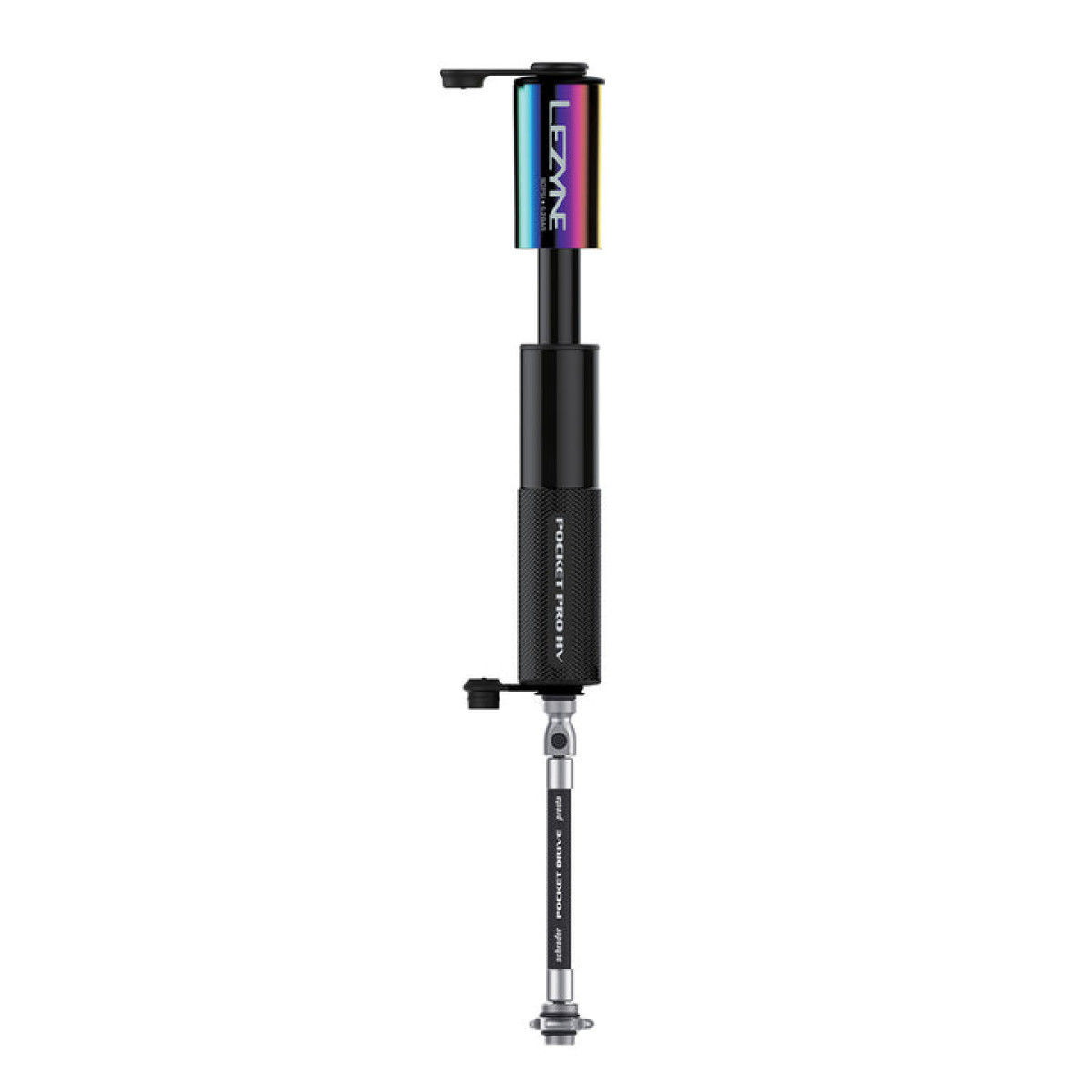 Lezyne Pocket Drive Pro HV Mini pumpis | Neo Metallic