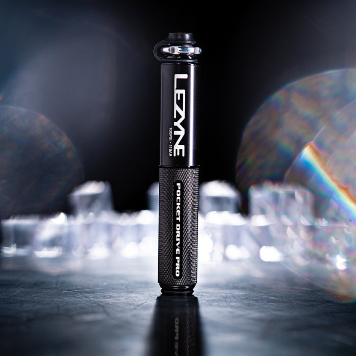 Lezyne Pocket Drive Pro Mini pumpis | Matēts melns