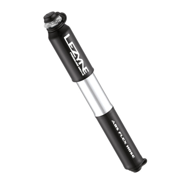Lezyne Pressure Drive vidējais mini pumpis | Melns spīdums