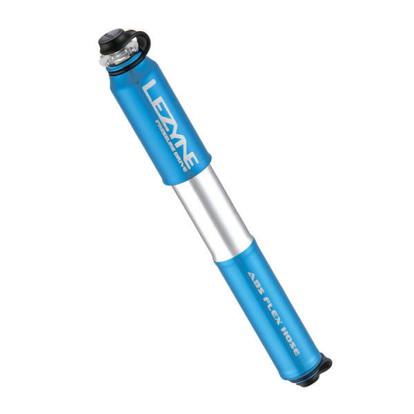 Lezyne Pressure Drive vidējais mini pumpis | Spīdīgi zils