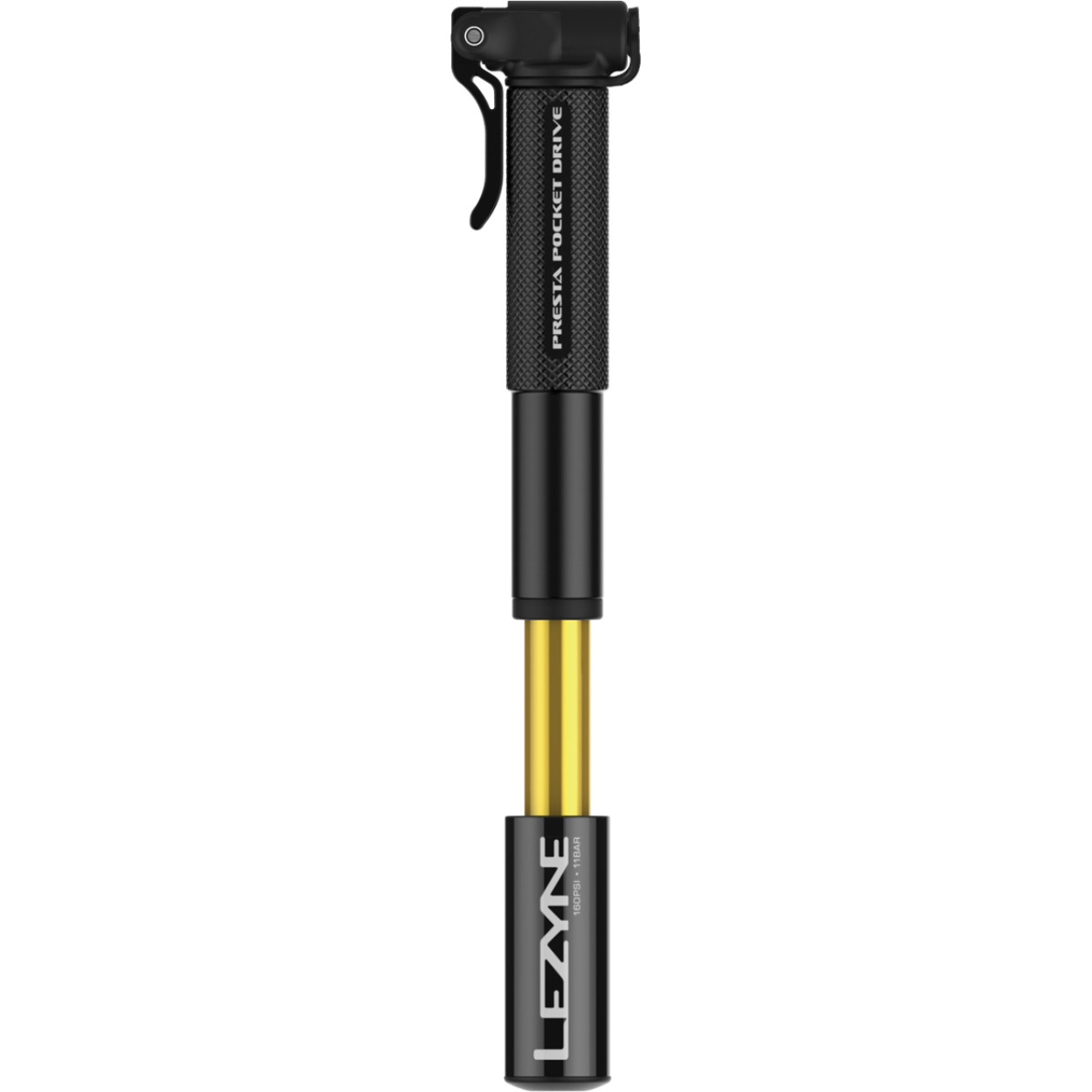 Lezyne Presta Pocket Drive Mini pumpis | Black