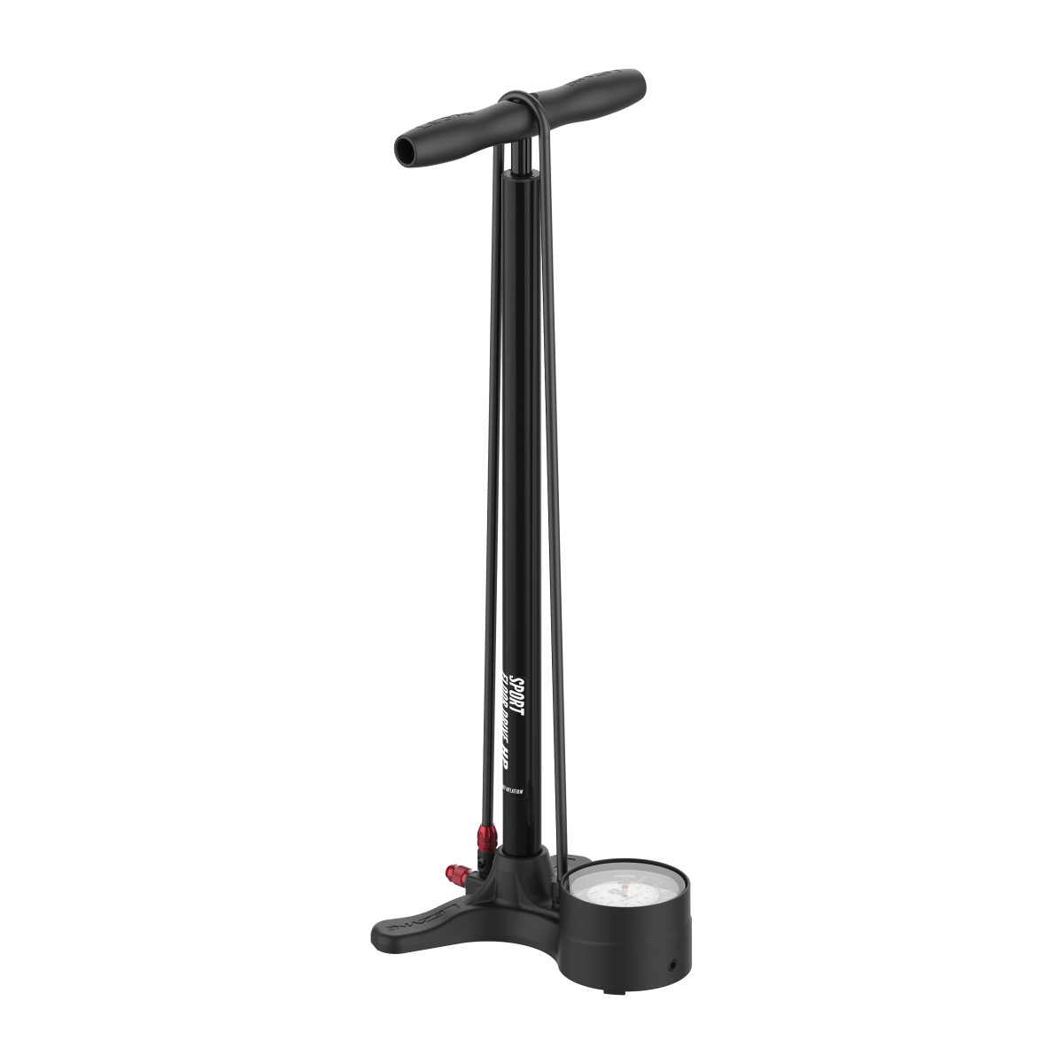 Lezyne Sport Floor Drive 3.5 grīdas pumpis | ABS-1 Pro | Black