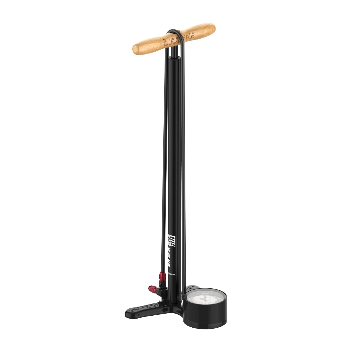 Lezyne Steel Floor Drive 3.5 grīdas pumpis | Black