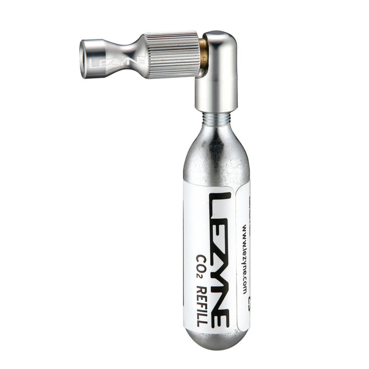 Lezyne Trigger Drive CO2 kasetņu pumpis 16 g | Gloss Silver