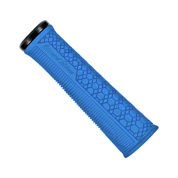 Lizard Skins Gradient Single Clamp Lock-On stūres rokturi | Deja Blue