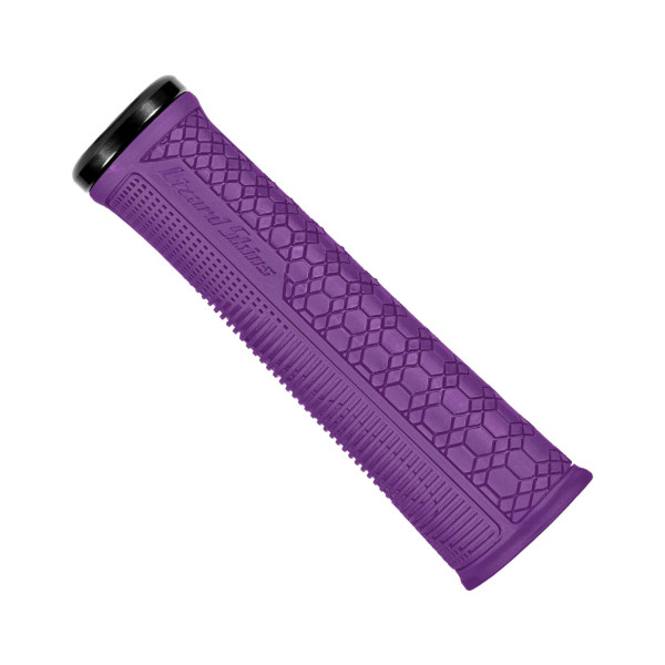 Lizard Skins Gradient Single Clamp Lock-On stūres rokturi | Ultra Purple