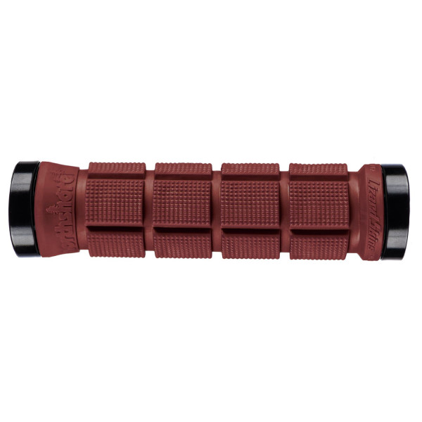Lizard Skins Northshore Dual Clamp Lock-On stūres rokturi | Deep Red