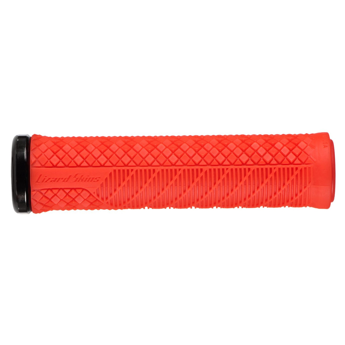 Lizard Skins Single Sided Lock-On Charger Evo stūres rokturi | Ugunīgi sarkans
