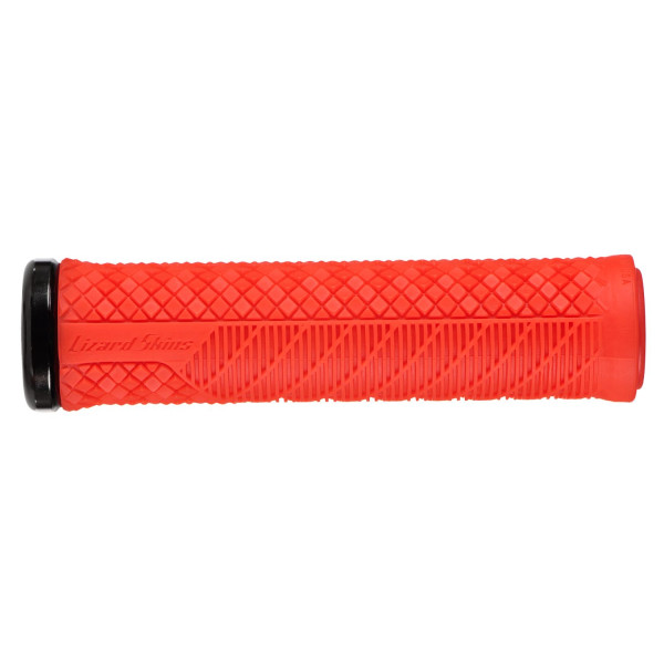 Lizard Skins Single Sided Lock-On Charger Evo stūres rokturi | Ugunīgi sarkans