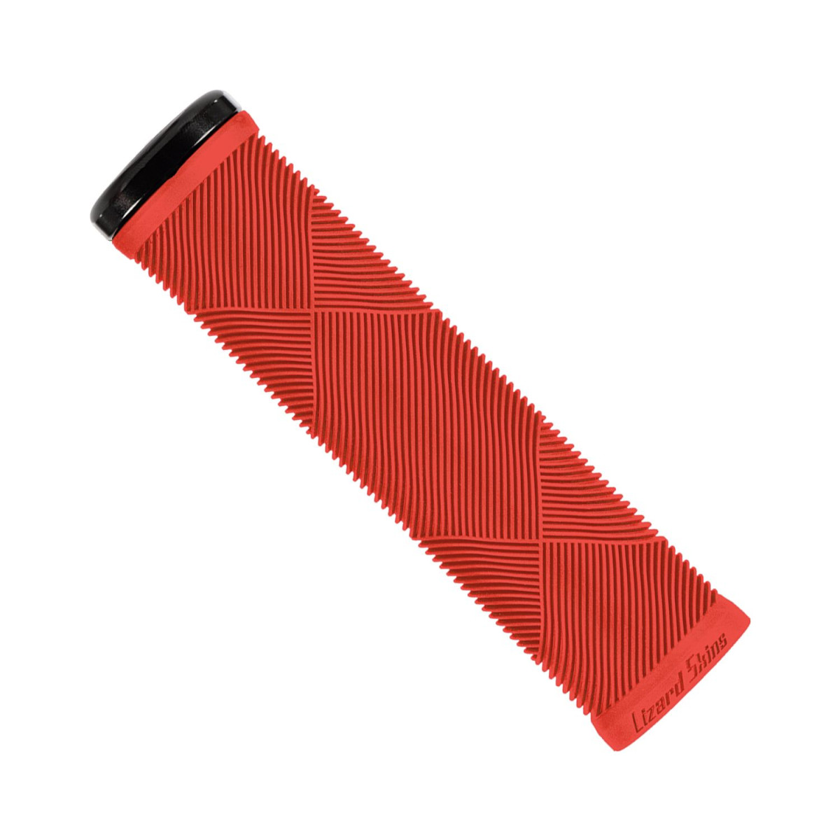 Lizard Skins Strata Single Clamp Lock-On stūres rokturi | Candy Red
