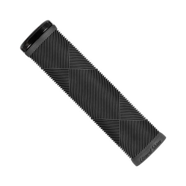 Lizard Skins Strata Single Clamp Lock-On stūres rokturi | Jet Black
